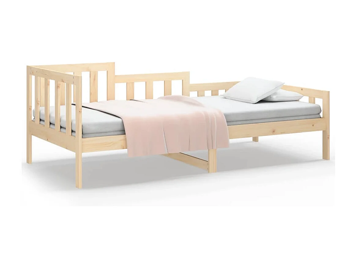 Tagesbett,Sofabett 90x200 cm Massivholz Kiefer -gkd33961