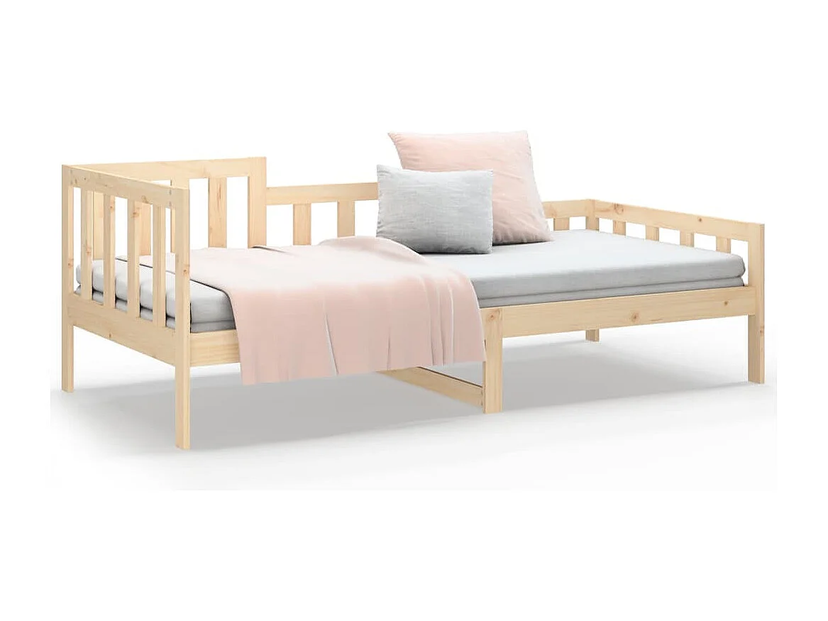 Tagesbett,Sofabett 90x200 cm Massivholz Kiefer -gkd33961