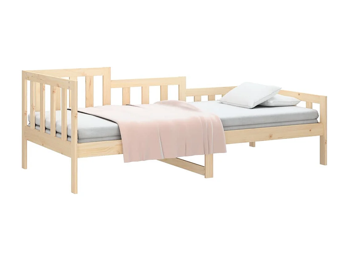 Tagesbett,Sofabett 90x200 cm Massivholz Kiefer -gkd33961
