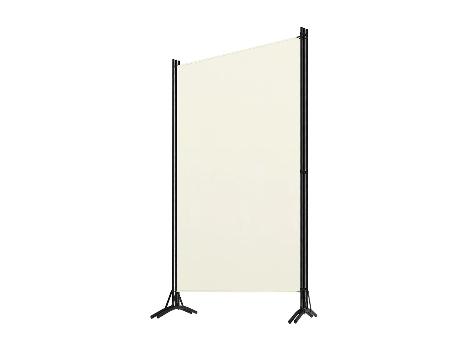 Paravent 3 panneaux Blanc crème 260x180 cm   WVGQ9886