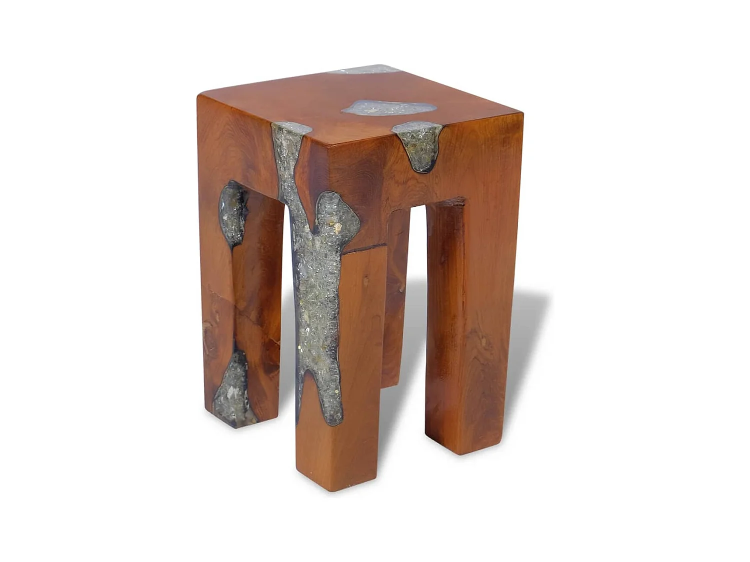 Kruk massief teakhout en hars NL868906