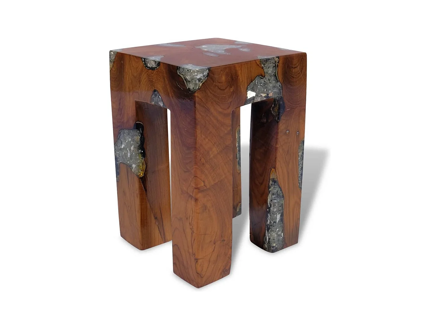 Kruk massief teakhout en hars NL868906