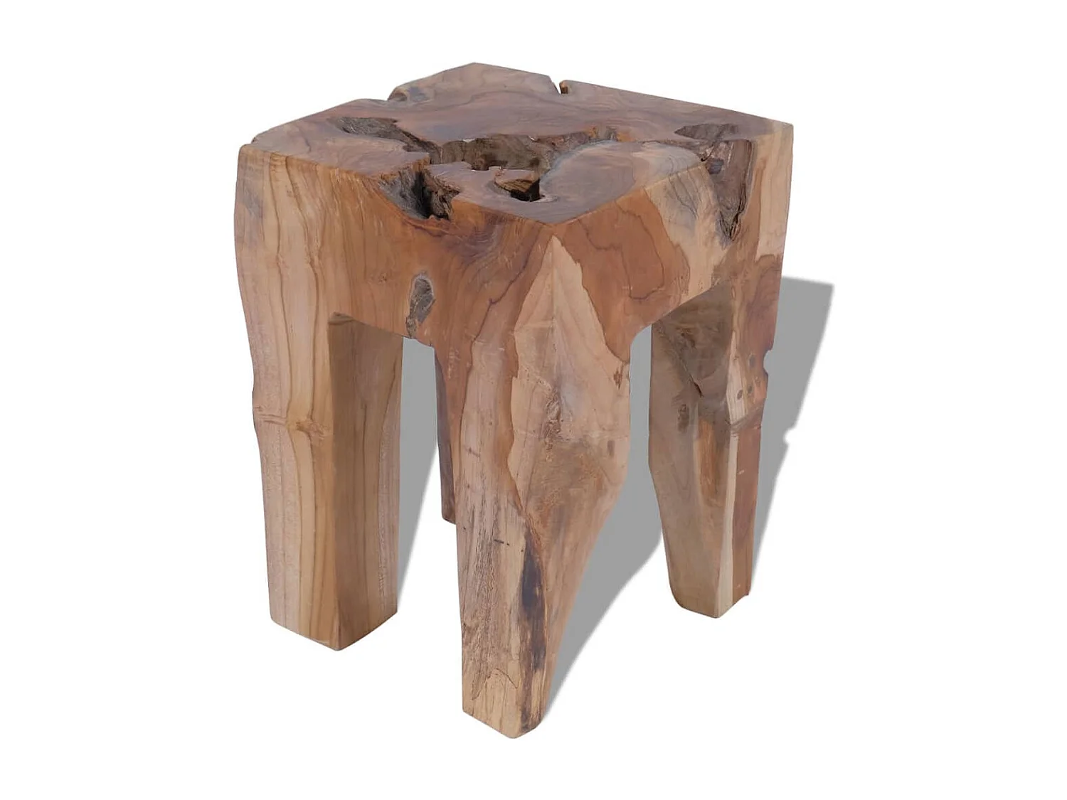 Tabouret Bois de teck massif REO17548