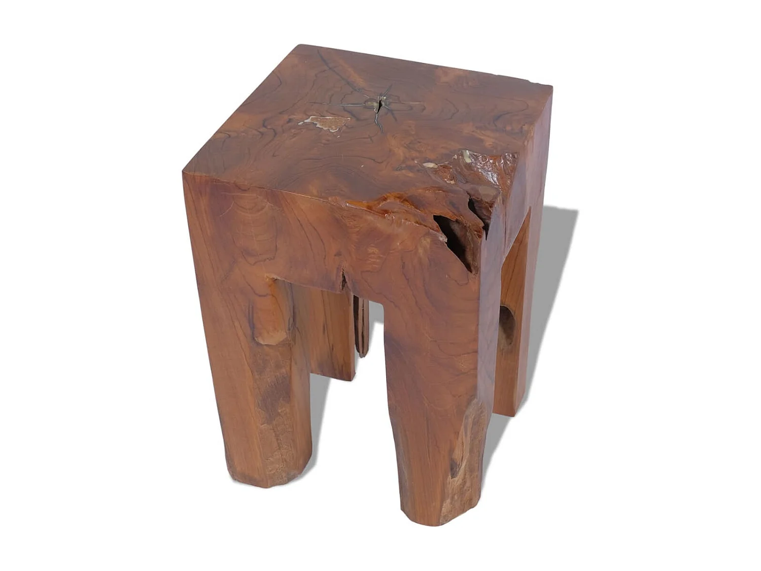 Tabouret Bois de teck massif REO17548