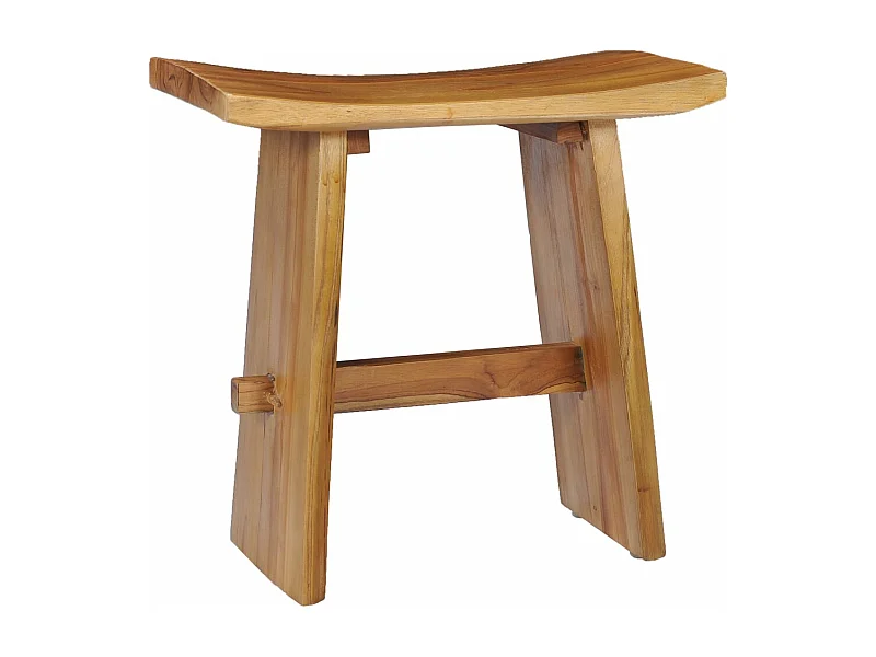 Tabouret Bois de teck massif REO23631