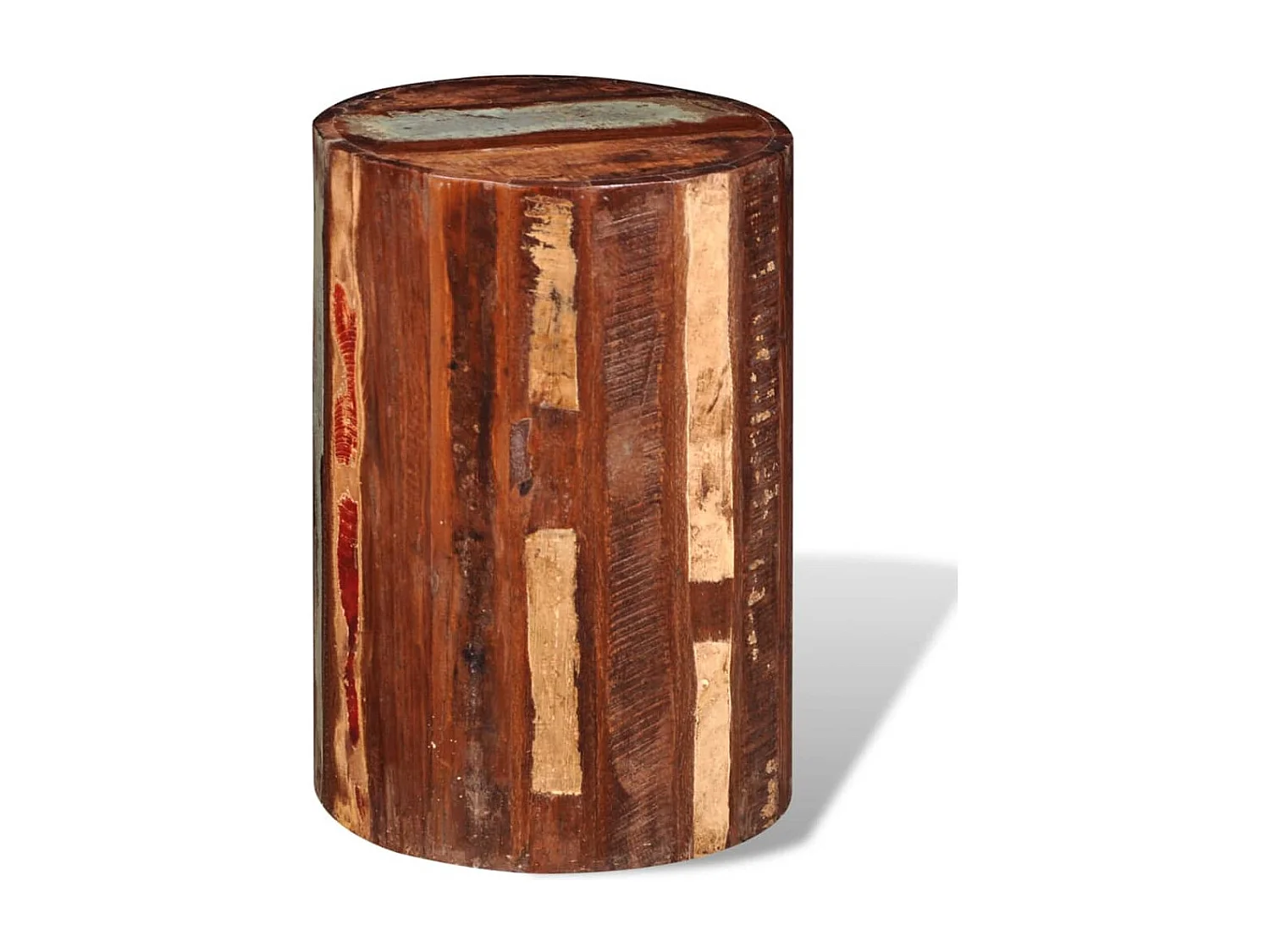 Tabouret Bois de récupération massif REO16214