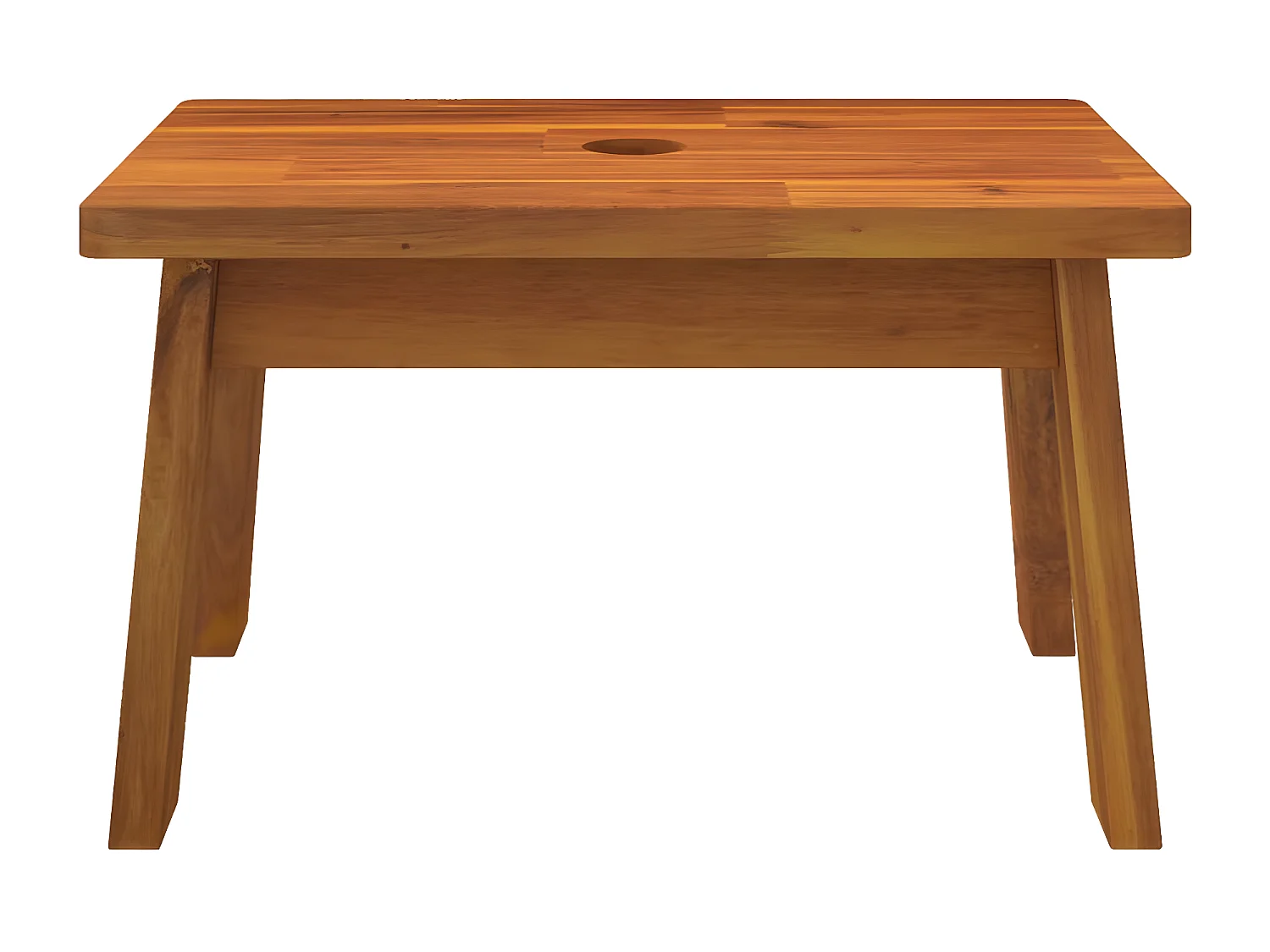 Tabouret-escabeau 38x26x22 cm Bois d'acacia solide REO49273