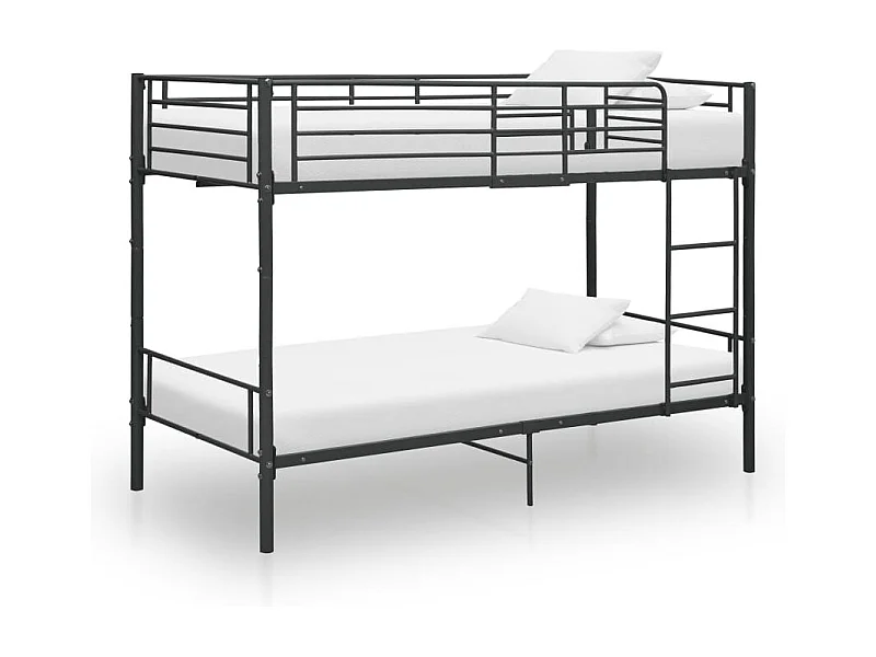 Beliche 90x200 cm metal preto PT764488