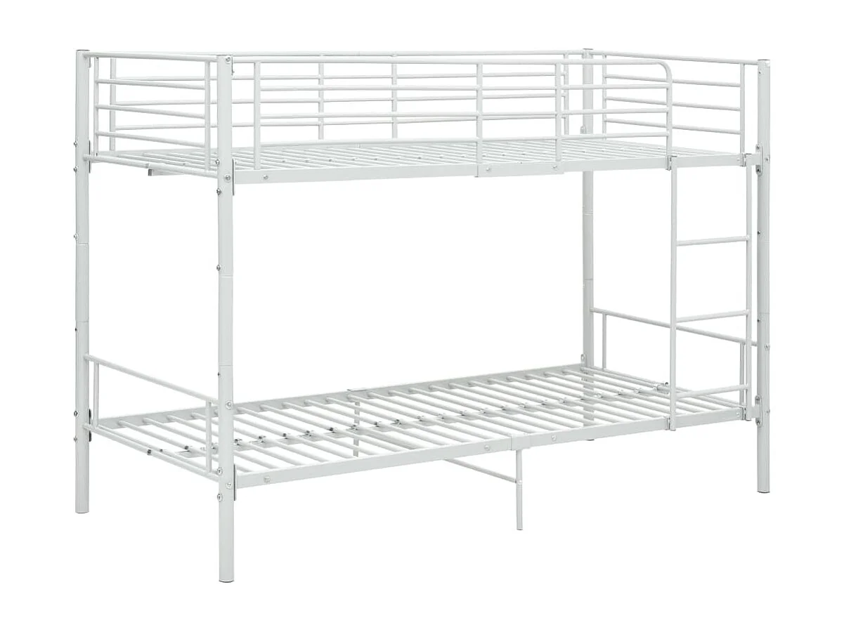 Litera - 90x200 cm de metal blanca ES80213