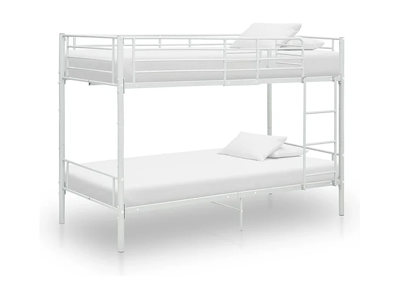 Stapelbed metaal wit 90x200 cm NL52145