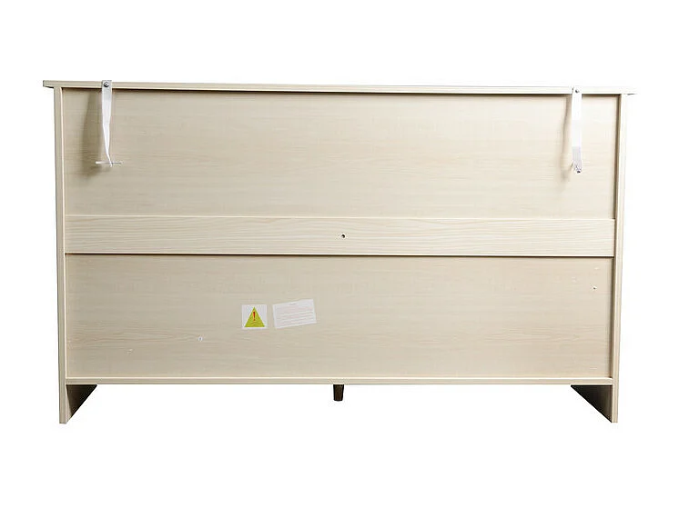 Buffet bas avec 7 tiroirs - Naturel clair