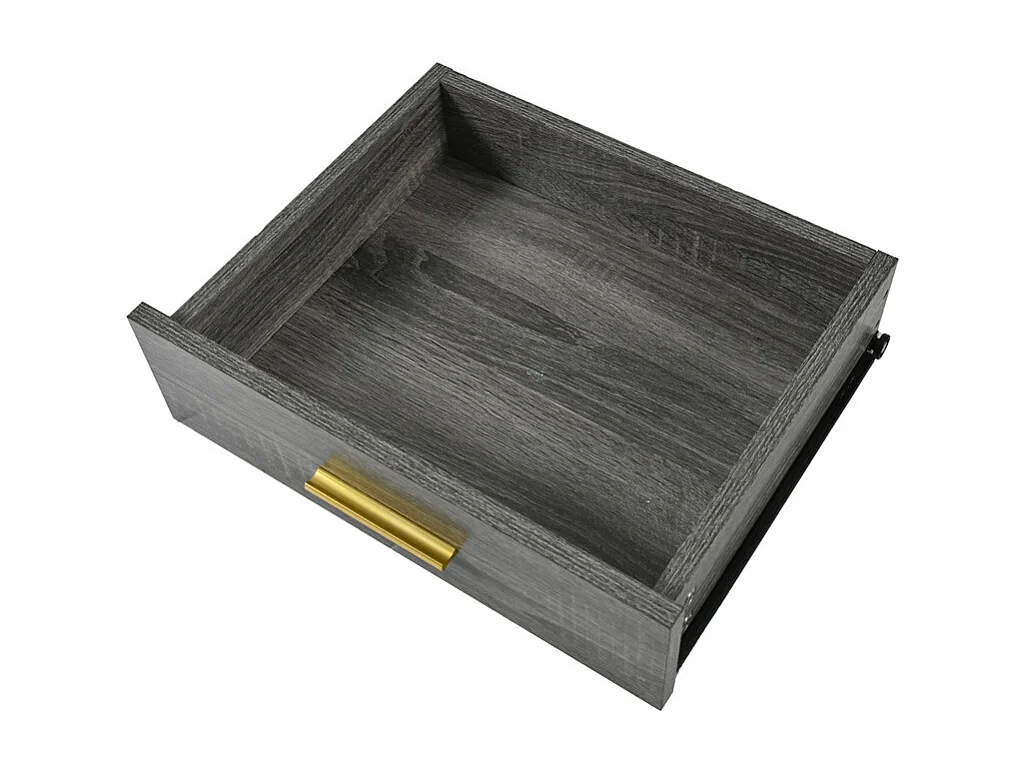 Console avec 1 tiroir - style moderne - Gris