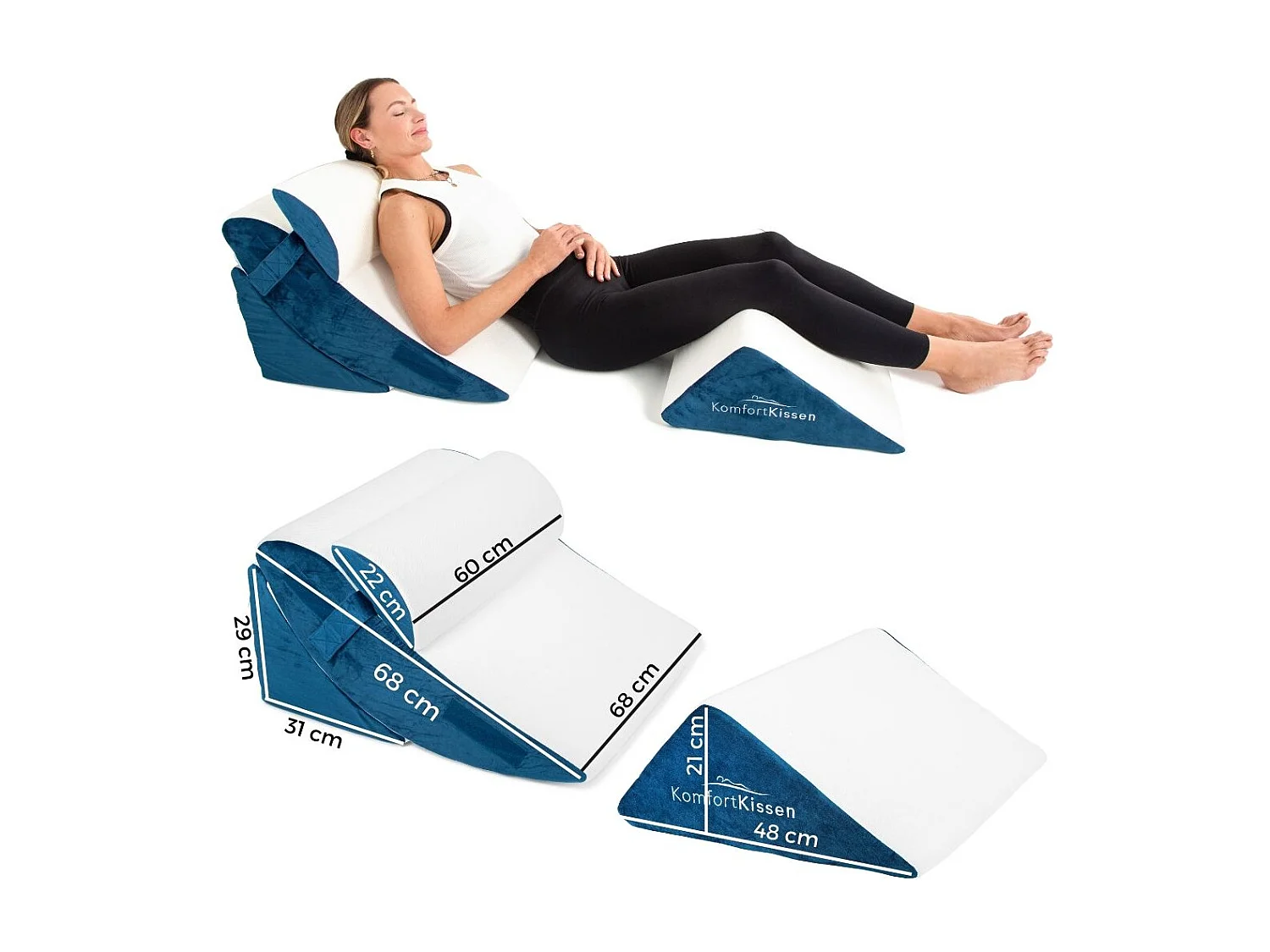 Oreiller ergonomique 4en1