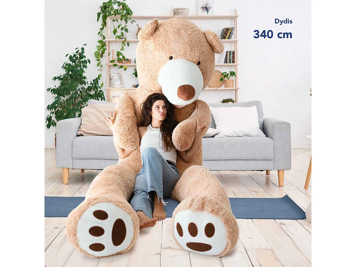 Ours en peluche géants 340cm