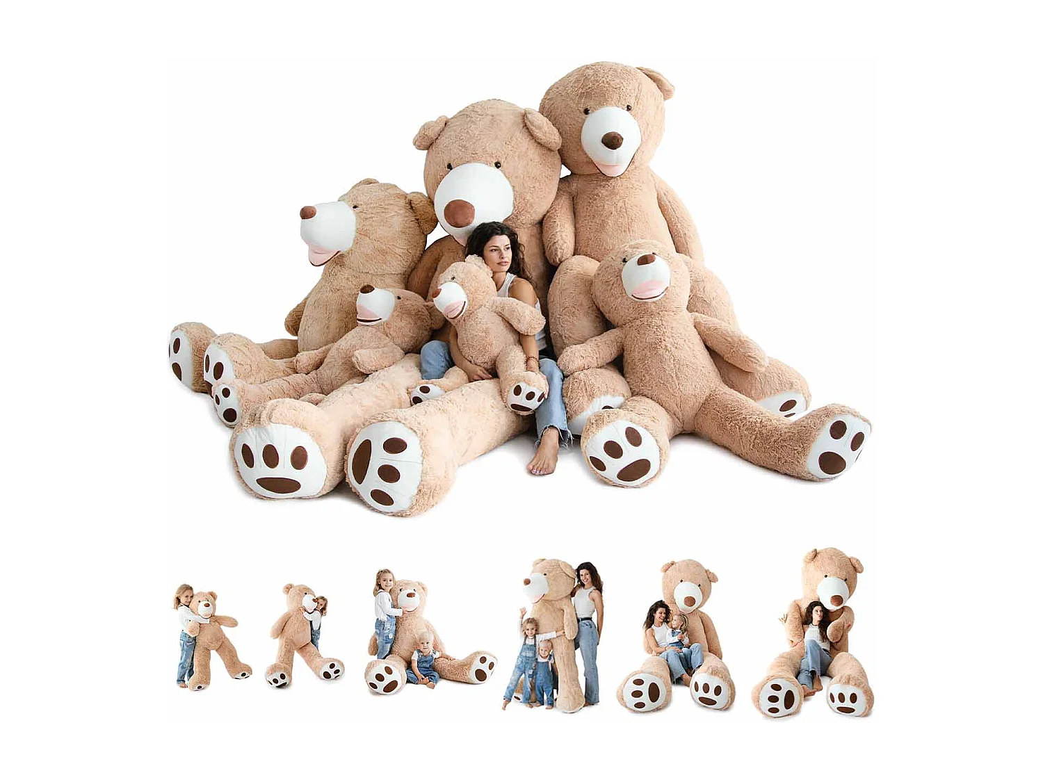 Ours en peluche géants 340cm