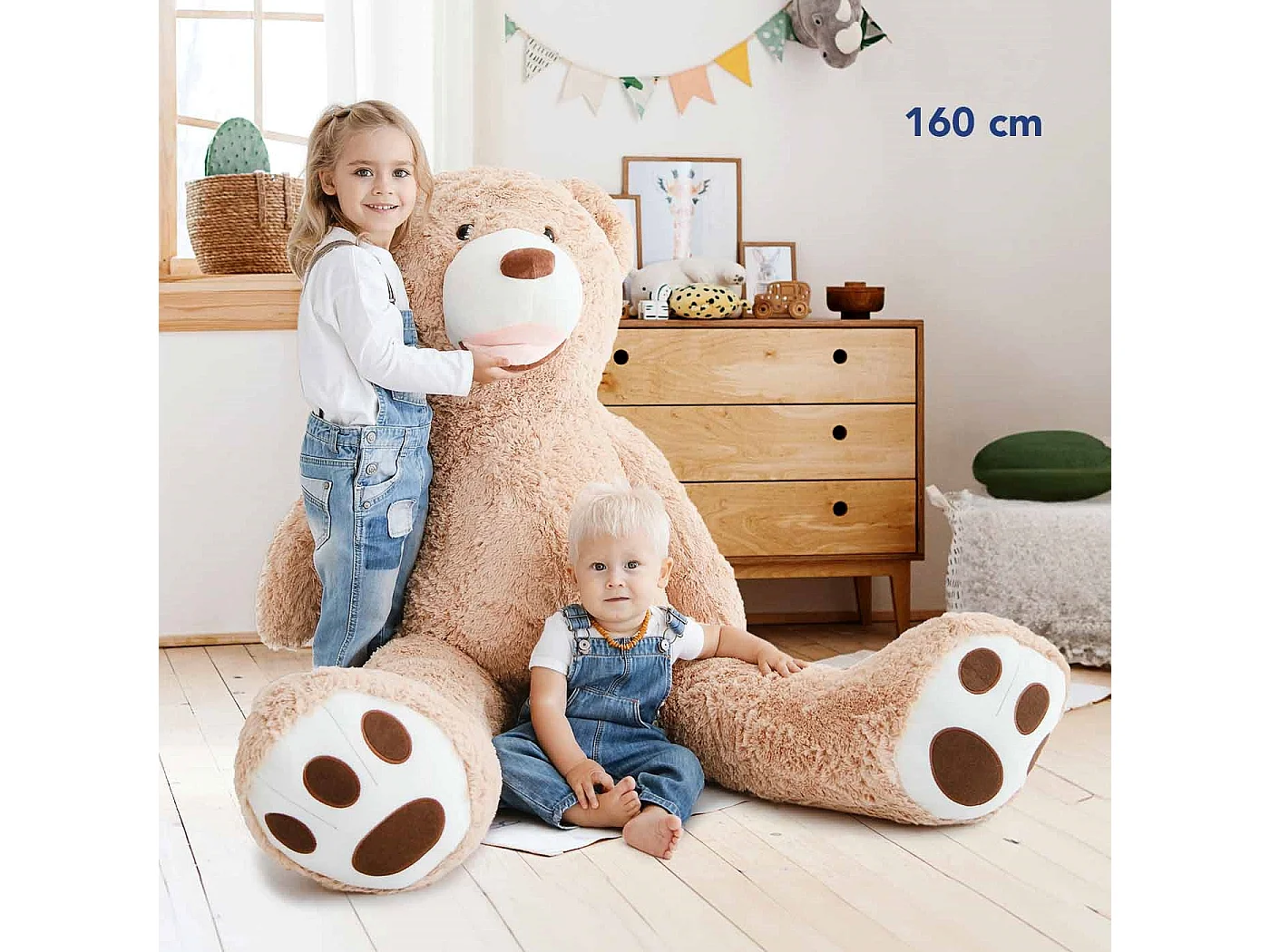 Gigantischer Plüschteddybär