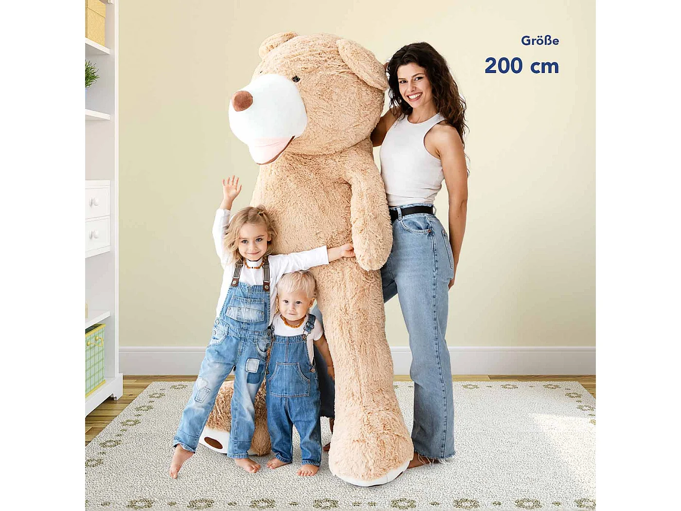 Ours en peluche géants 200cm