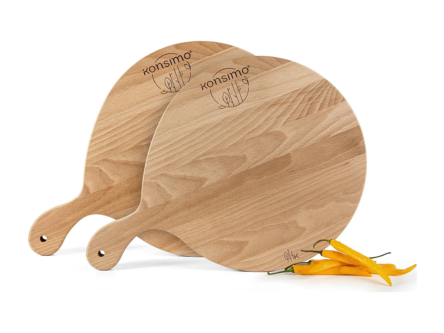 Pizzabrett (2 Stk.) - Buche geölt - LESTE