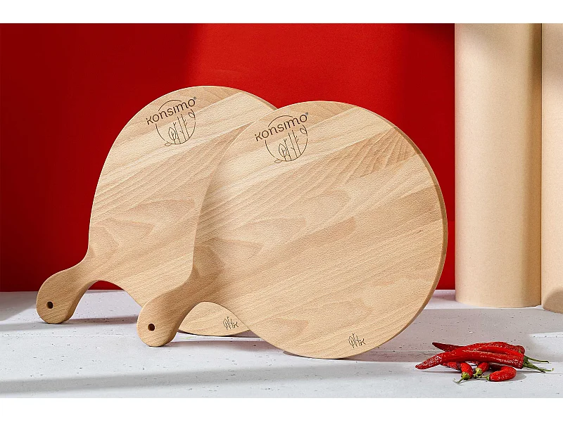 Pizzabrett (2 Stk.) - Buche geölt - LESTE