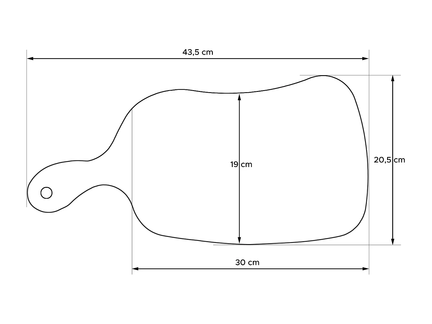 Schneidebrett - Buche geölt - LIVO
