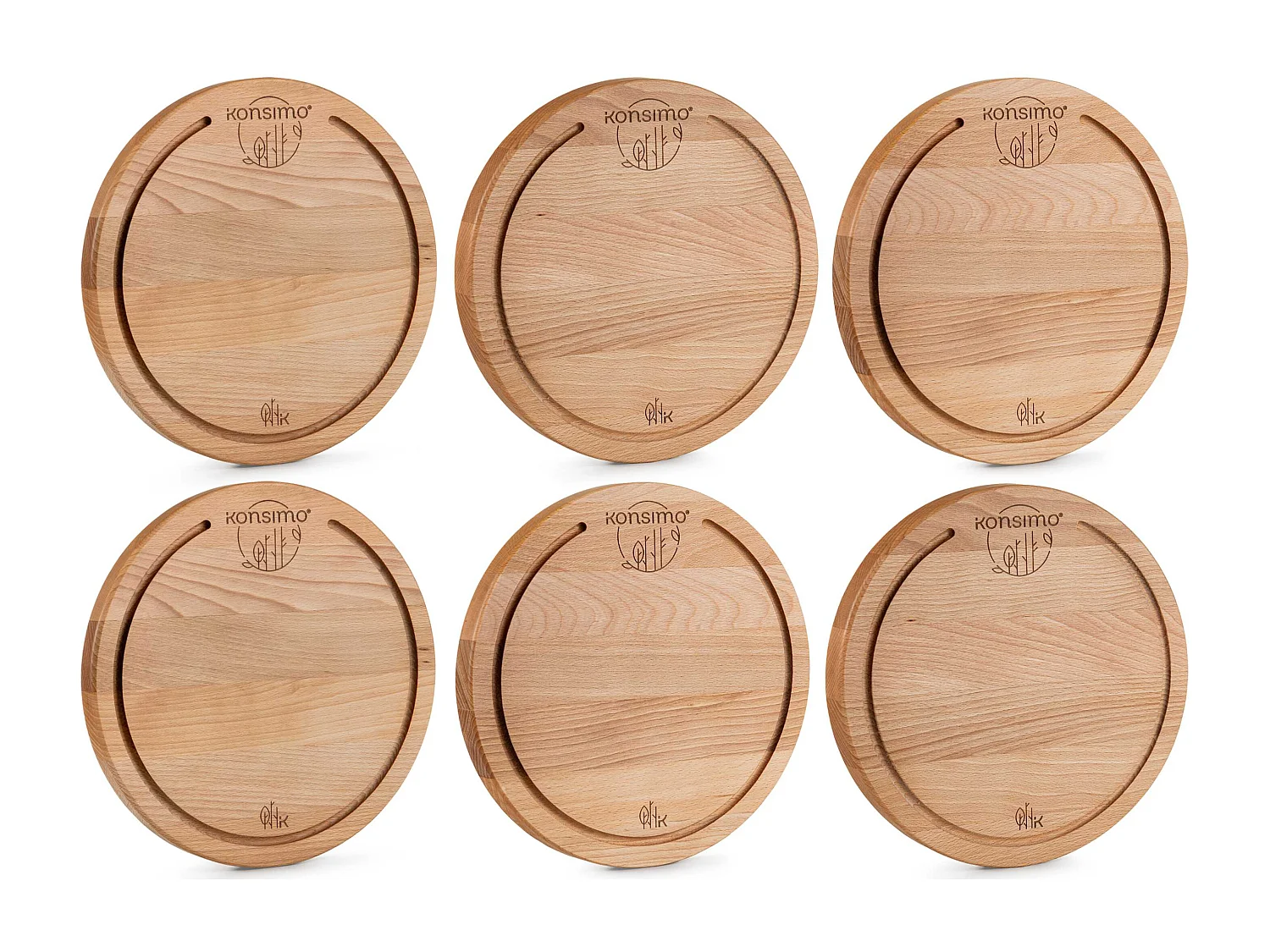 Schneidebrett (6tlg.) - Buche geölt - LESTE