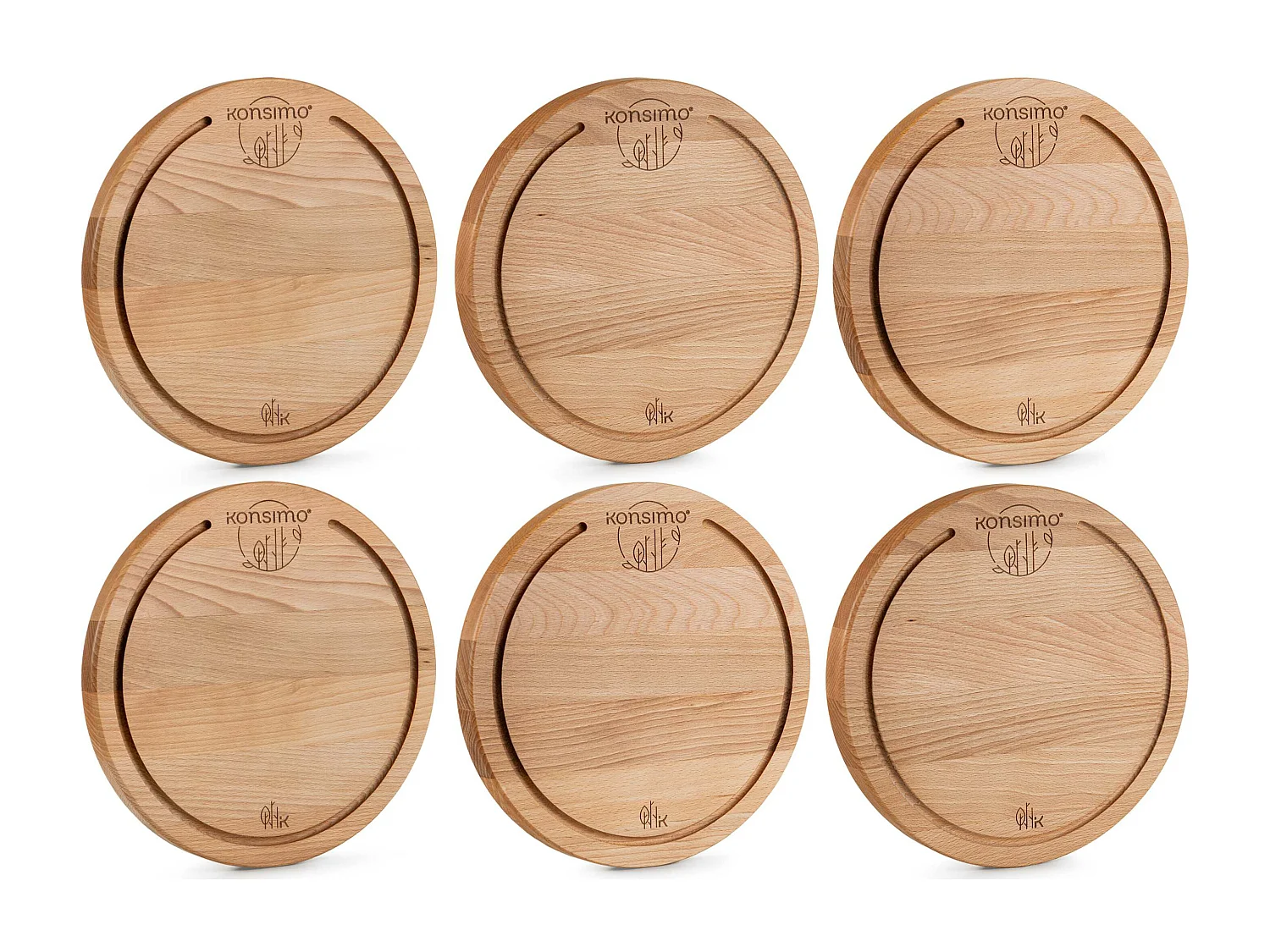 Schneidebrett (6tlg.) - Buche geölt - LESTE