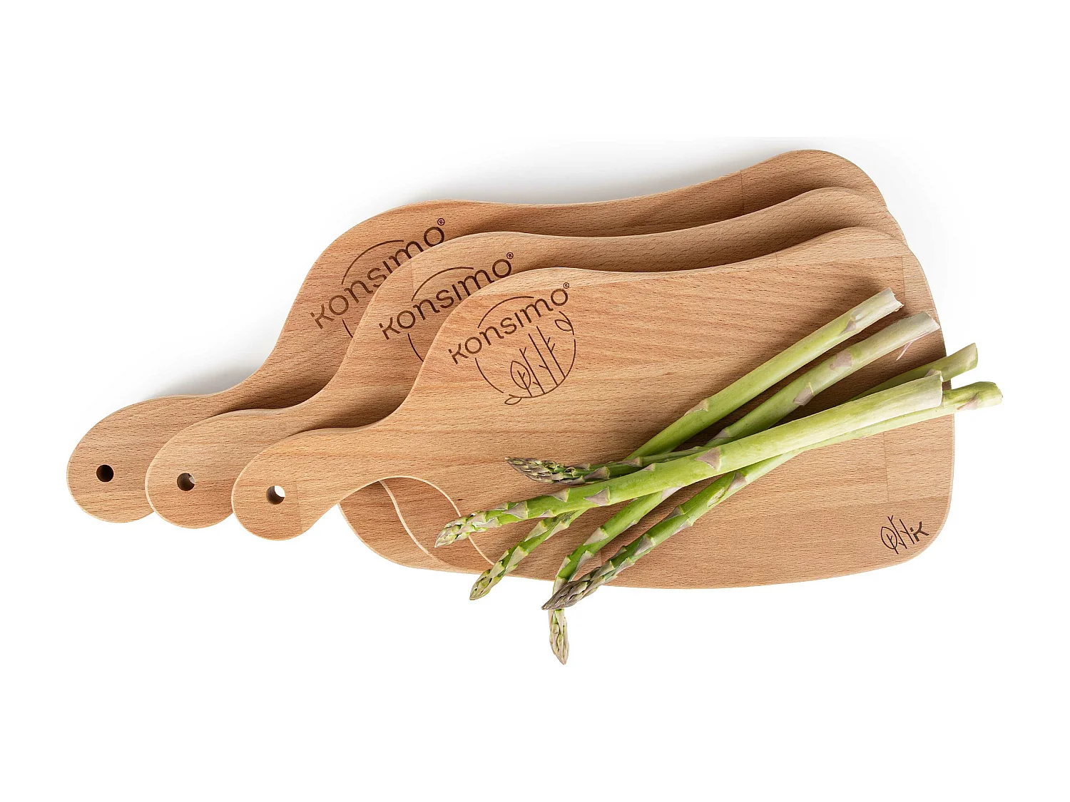 Schneidebrettset (3tlg.) - Buche geölt - LIVO