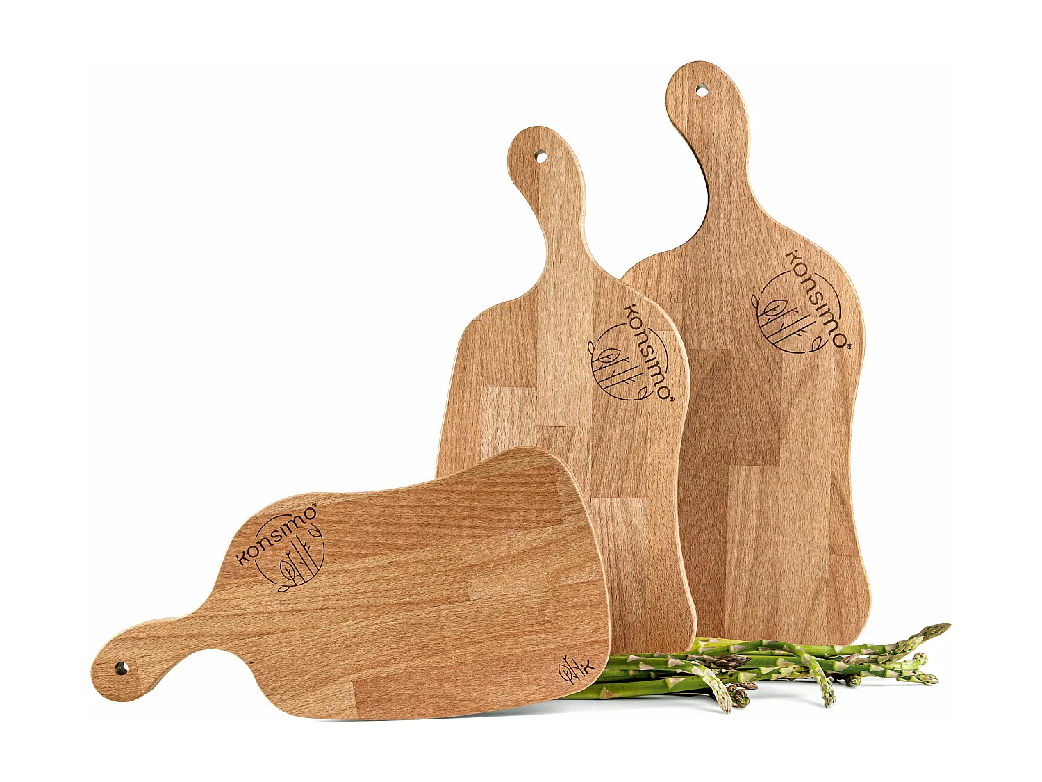 Schneidebrettset (3tlg.) - Buche geölt - LIVO