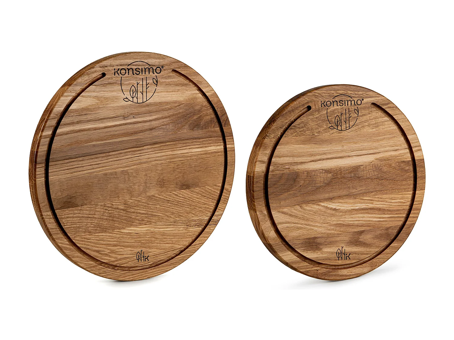 Schneidebrett (2 Stück) - Eiche geölt - LESTE