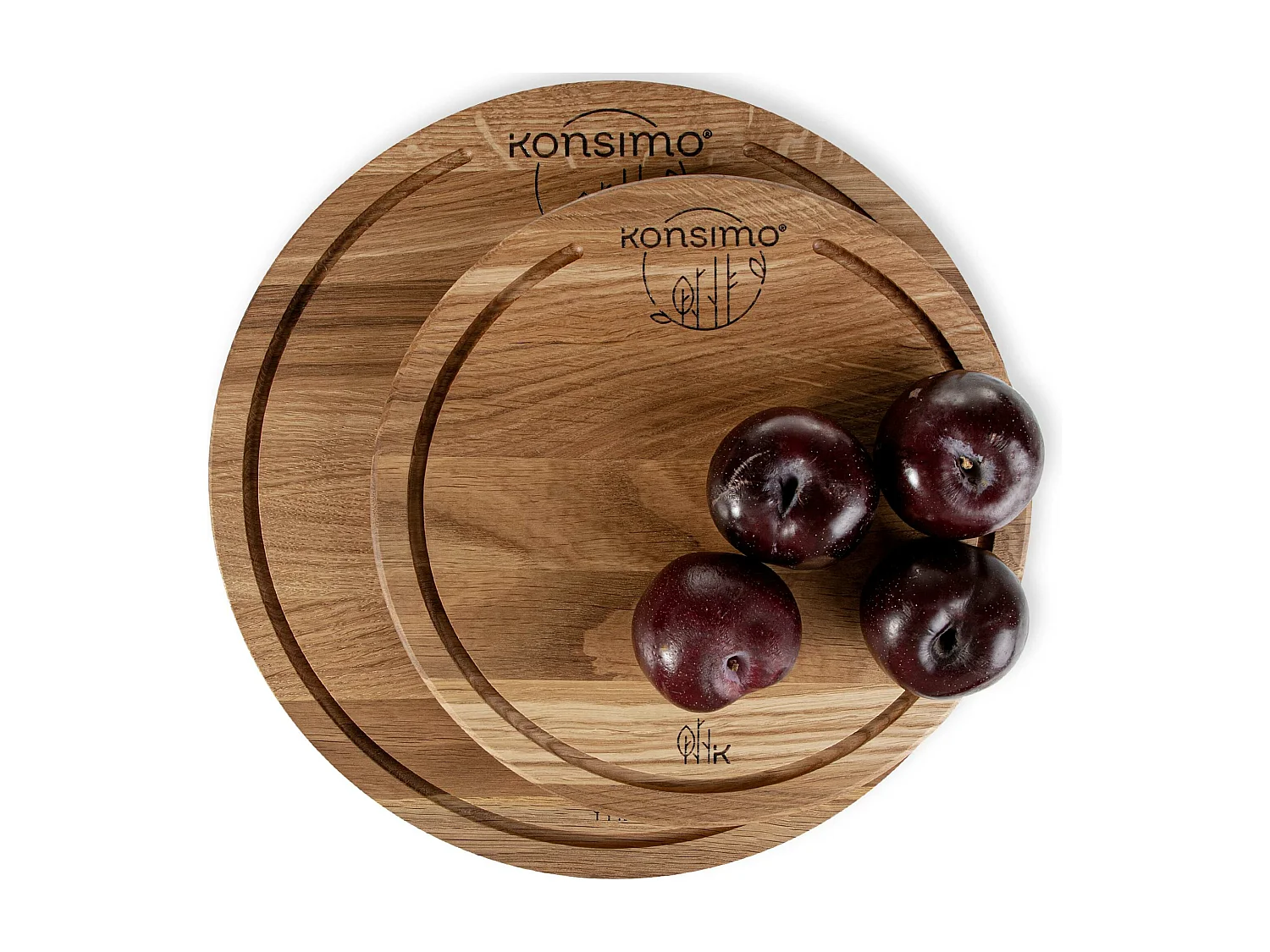 Schneidebrett (2 Stück) - Eiche geölt - LESTE