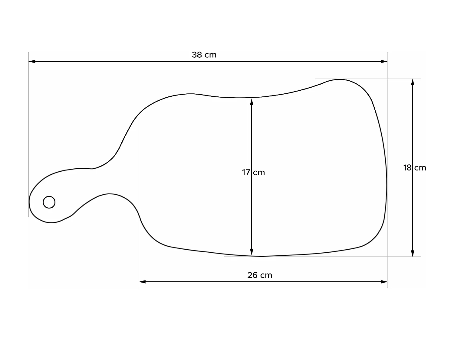 Schneidebrett - Buche geölt - LIVO