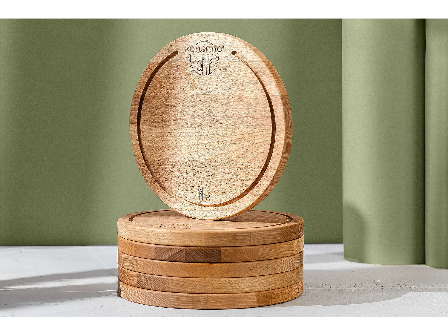 Schneidebrett (6tlg.) - Buche geölt - LESTE