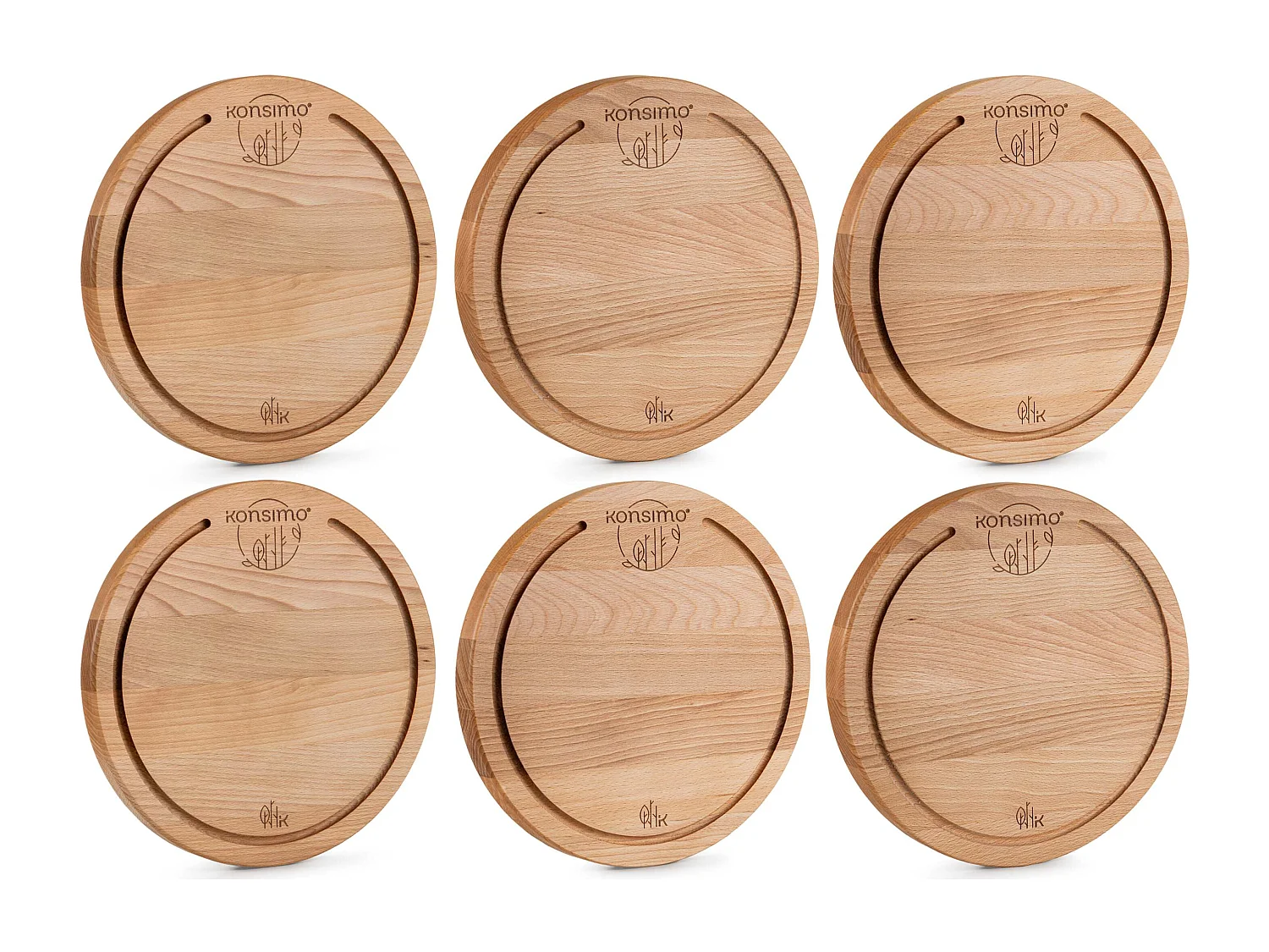 Schneidebrett (6tlg.) - Buche geölt - LESTE