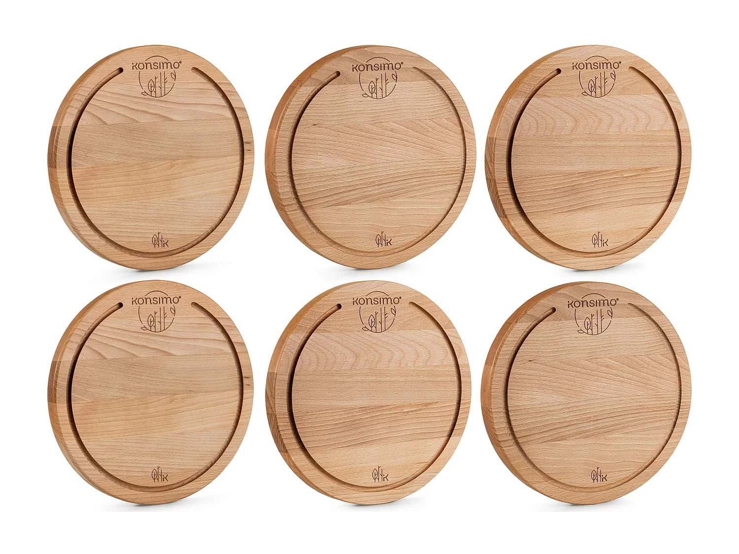 Schneidebrett (6tlg.) - Buche geölt - LESTE