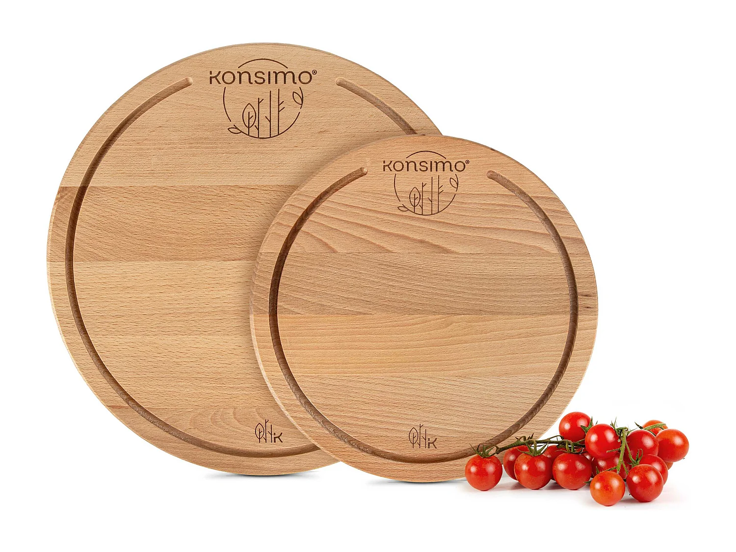 Schneidebrett (2-tlg.) - Buche geölt - LESTE