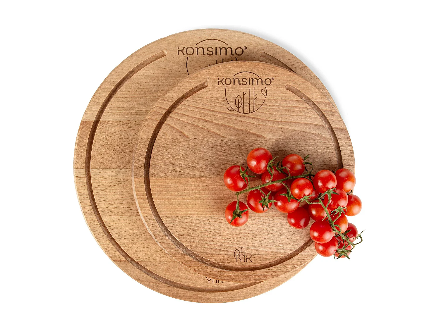 Schneidebrett (2-tlg.) - Buche geölt - LESTE