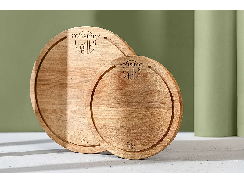 Schneidebrett (2-tlg.) - Buche geölt - LESTE