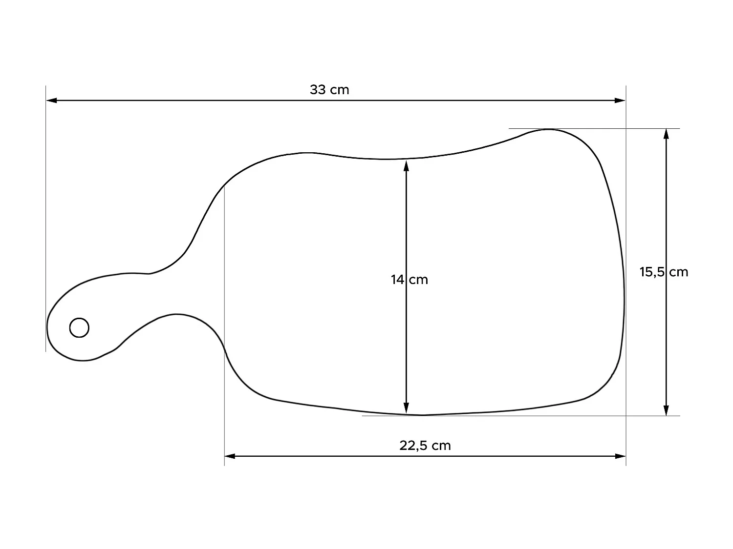 Frühstücksbrettchen-Set (4tlg.) - Eiche geölt - LIVO