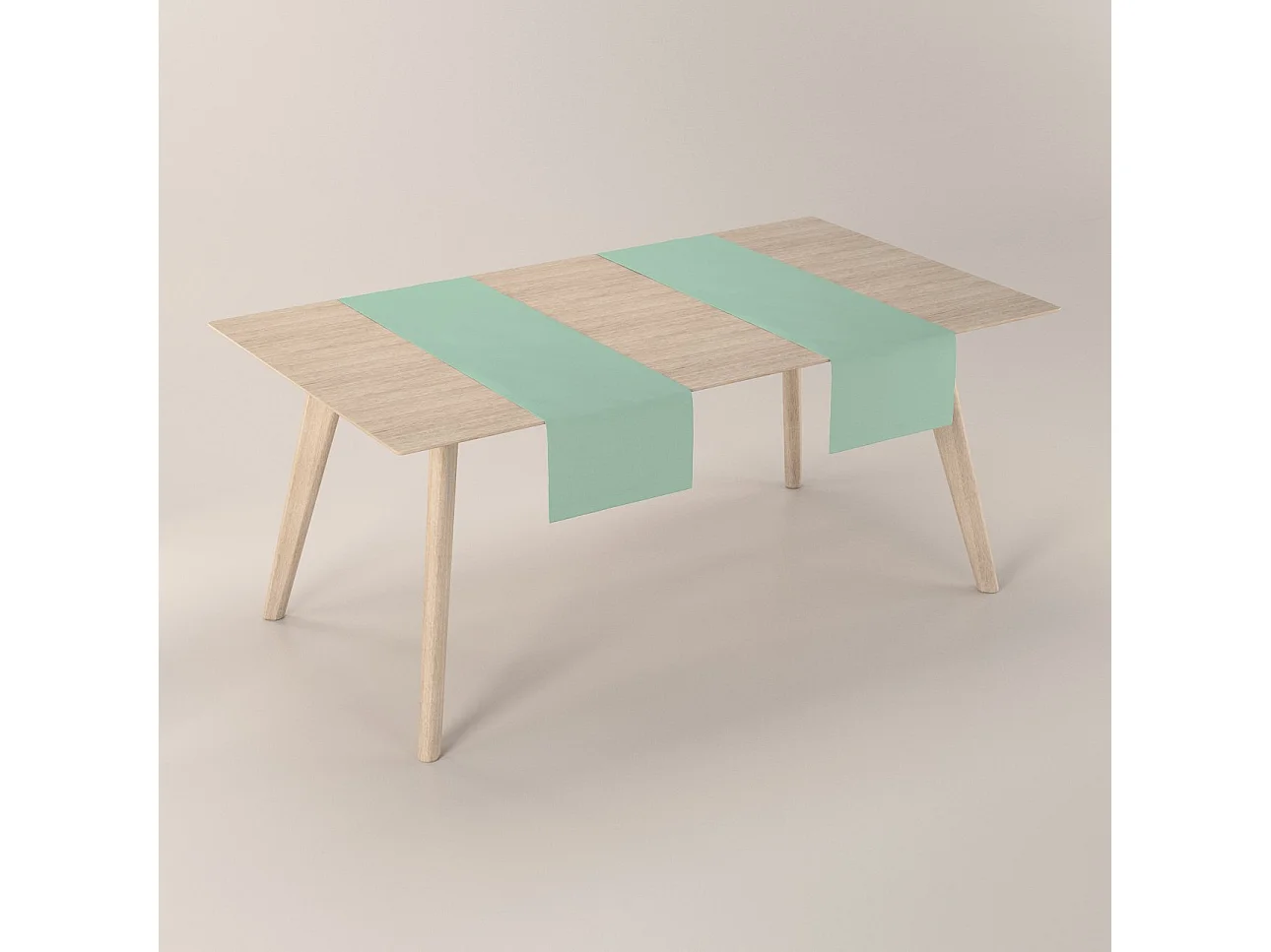 TISCHLÄUFER Loneta, grün, 40x130 cm