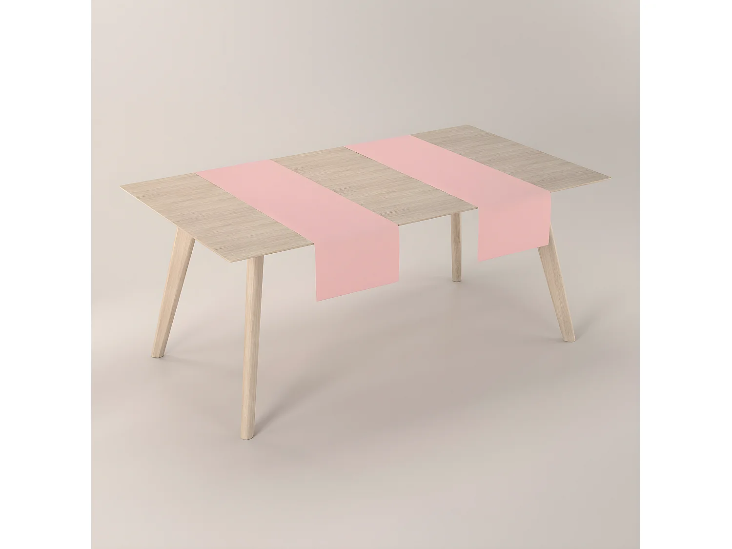 TISCHLÄUFER Loneta, rosa, 40x130 cm