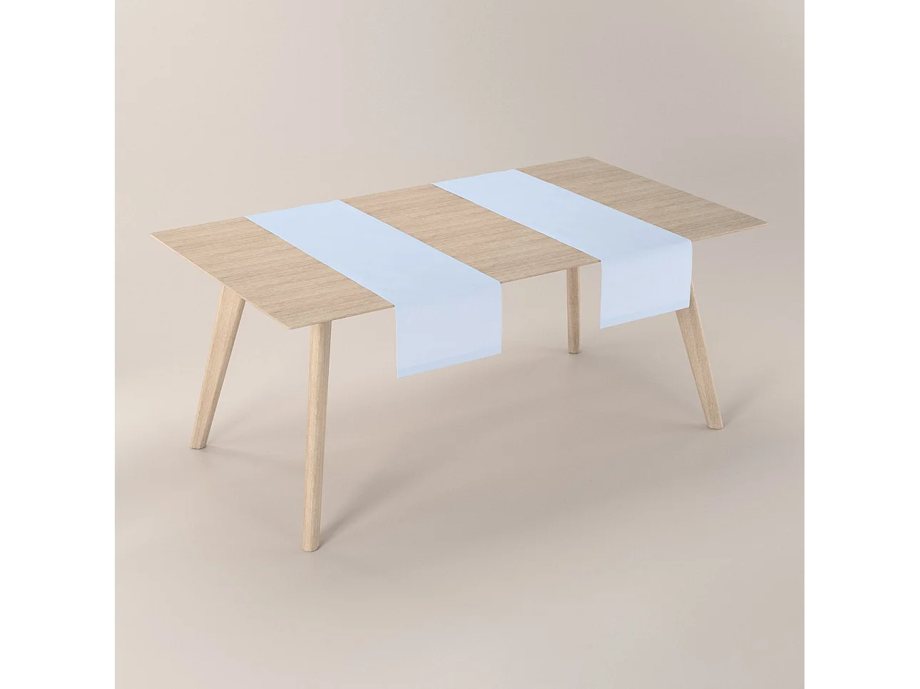 TISCHLÄUFER Loneta, blau, 40x130 cm