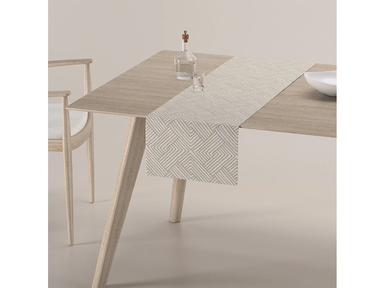 TISCHLÄUFER Sunny, beige, 40x130 cm