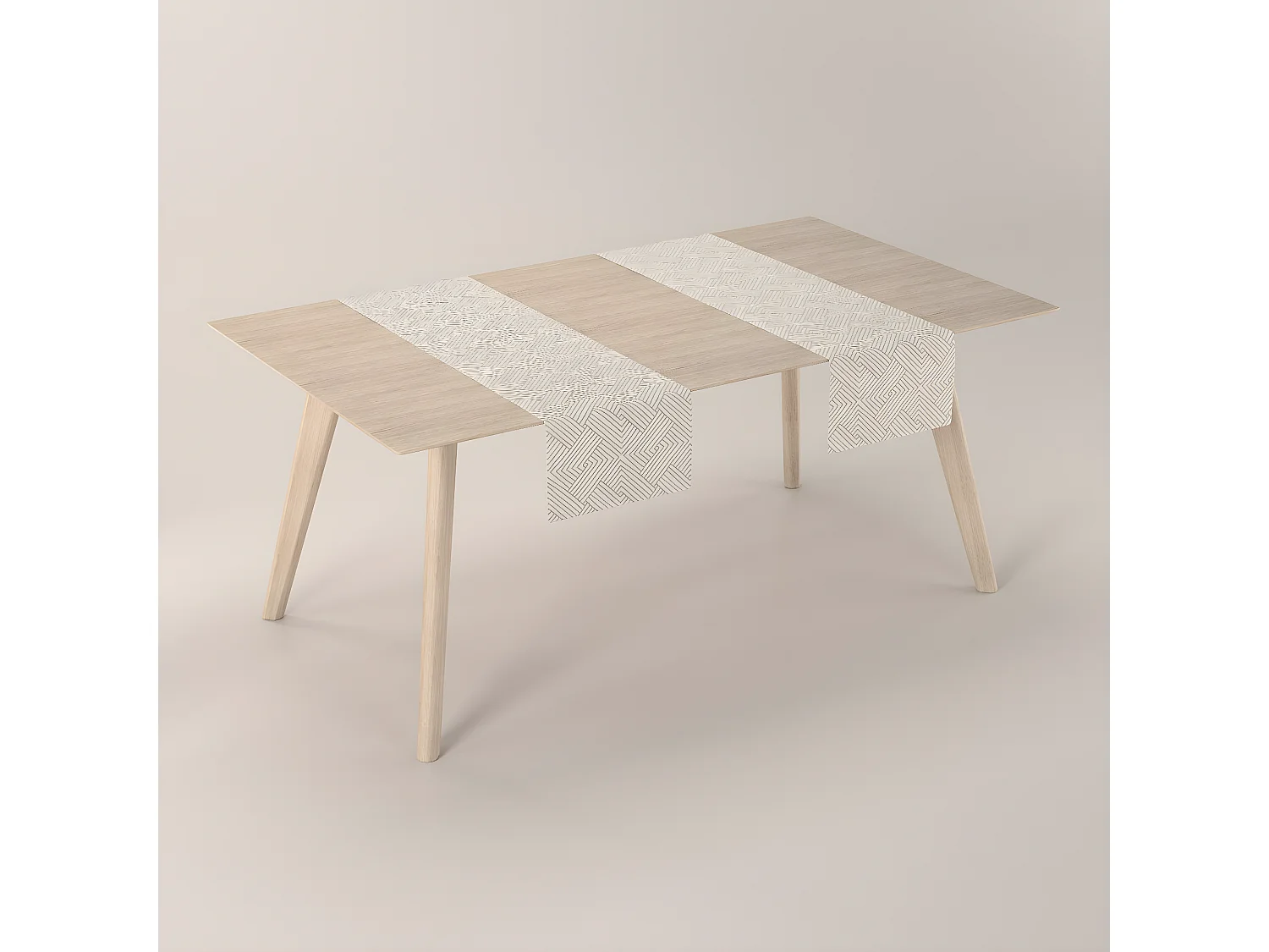 TISCHLÄUFER Sunny, beige, 40x130 cm