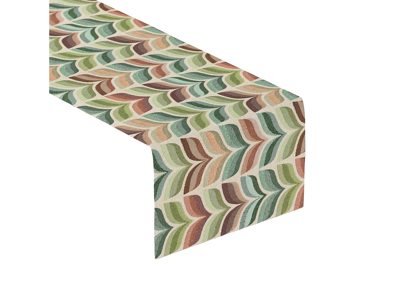 TISCHLÄUFER Intenso Premium, grün und beige, 40x130 cm