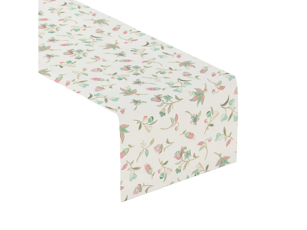 TISCHLÄUFER Londres weiß, 40x130 cm