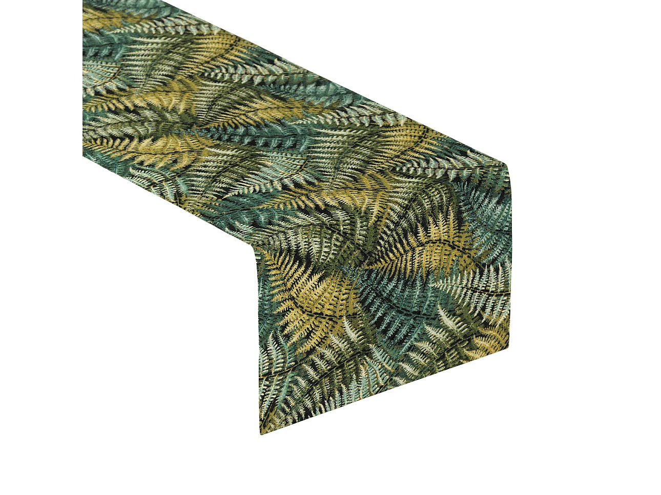 TISCHLÄUFER Intenso Premium, grün und schwarz, 40x130 cm