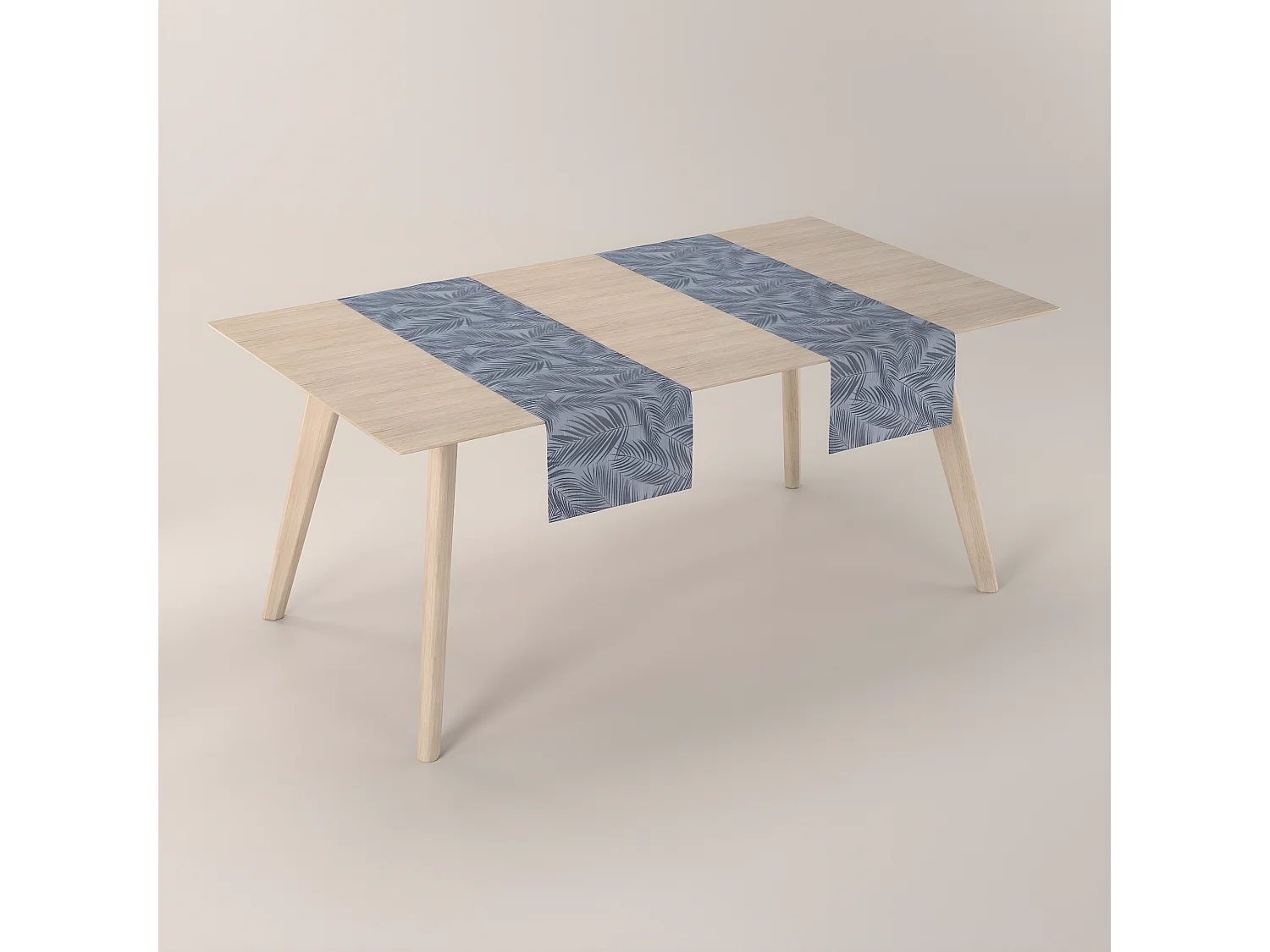 TISCHLÄUFER Venice, schwarz, 40x130 cm