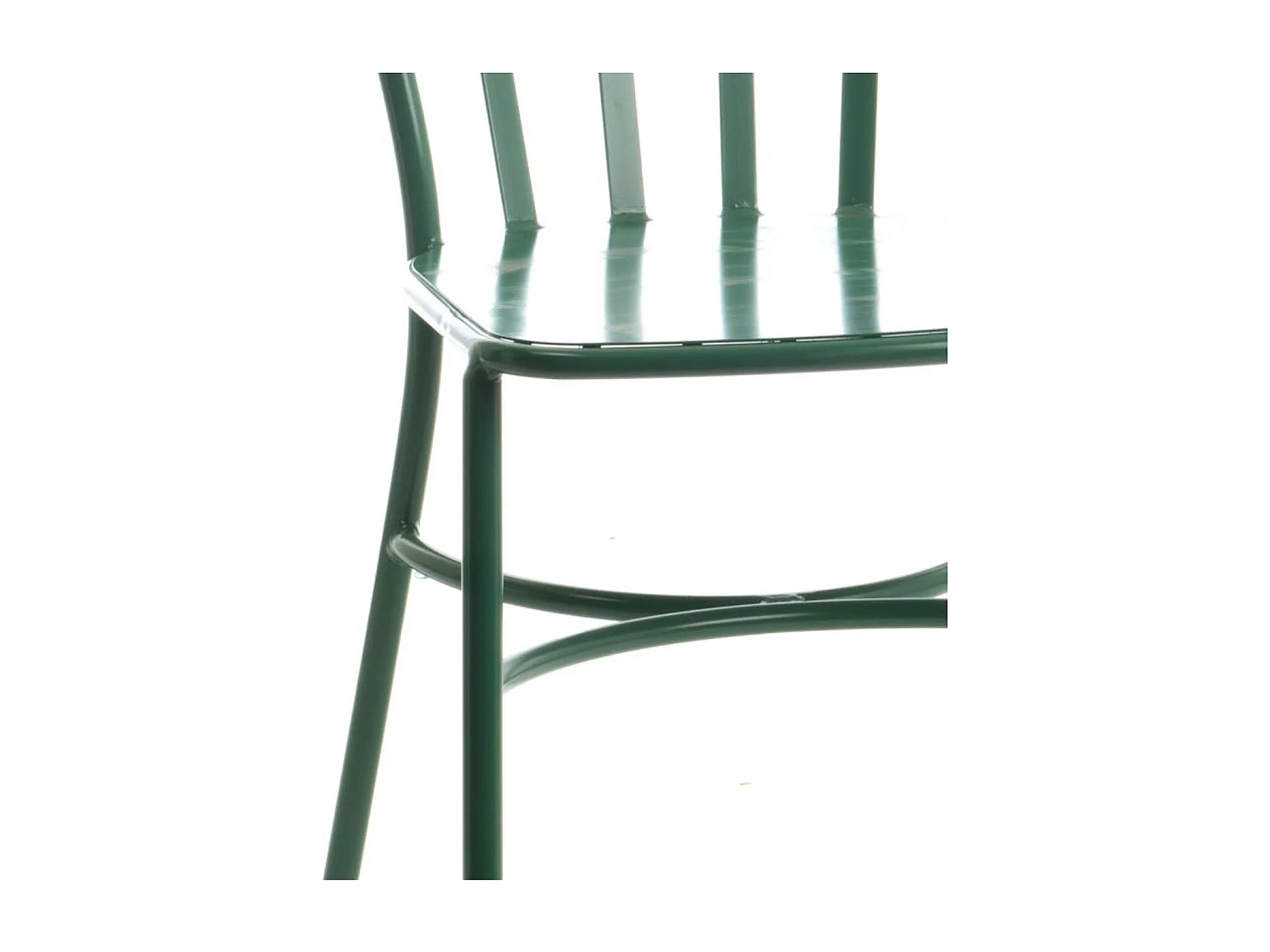 Chaise de jardin empilable en aluminium (lot de 2) - BEGONIA