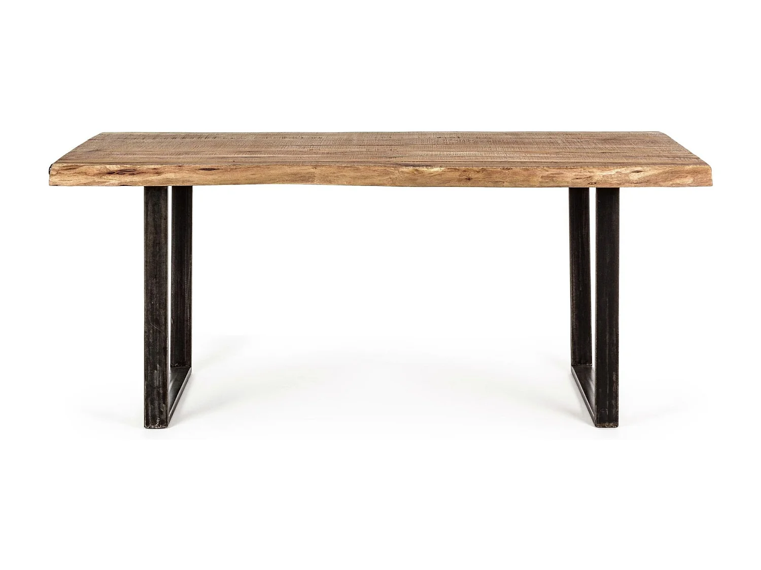 Table en bois massif et métal - CONNEMARA