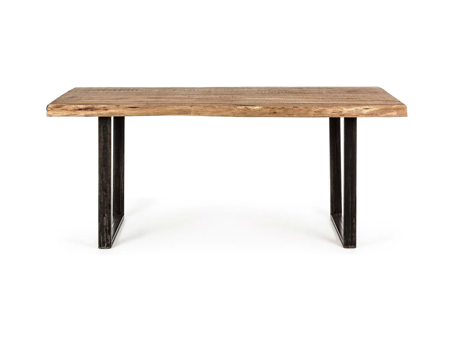 Table en bois massif et métal - CONNEMARA
